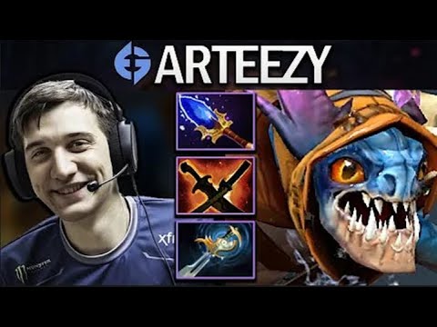 EG.ARTEEZY SLARK WITH 17 KILLS - DOTA 2 7.30 GAMEPLAY