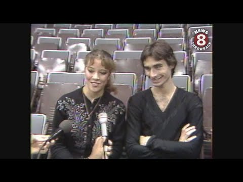 Champion figure skaters Tai Babilonia and Randy Gardner in San Diego 1981