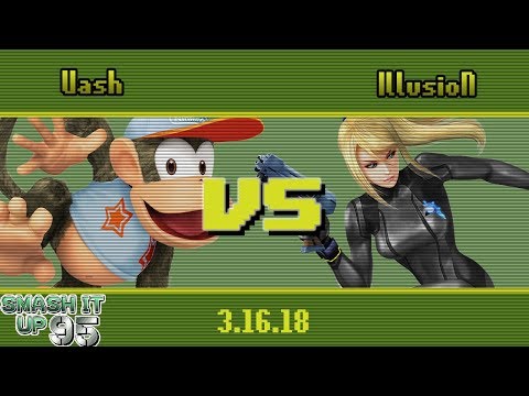 Vash (Diddy Kong, Cloud) vs. IllusioN (Zero Suit Samus) - SIU 95 - Wii U