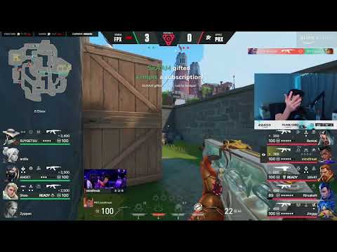 Tarik reacts to PRX team comp on MAP POINT