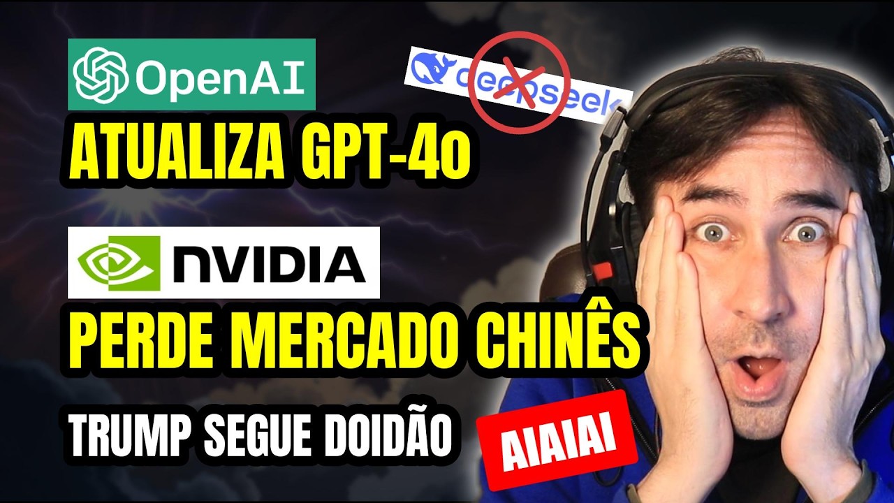 GPT-4o Atualizado, NVidia Pode Perder Mercado Chinês, OpenAI Trabalha em Projetos Nucleares