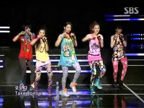 4minuts - Hot Issue (포미닛 - 핫이슈) @ SBS Inkigayo 인기가요 090621
