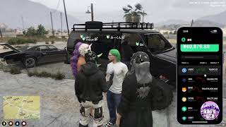 【KiKi鯖GTA】2日目お金稼ぎたい