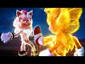 Super Sonic VS Super Shadow On Earth And In SPACE Sonic 3 The Movie BEST SCENES 4K