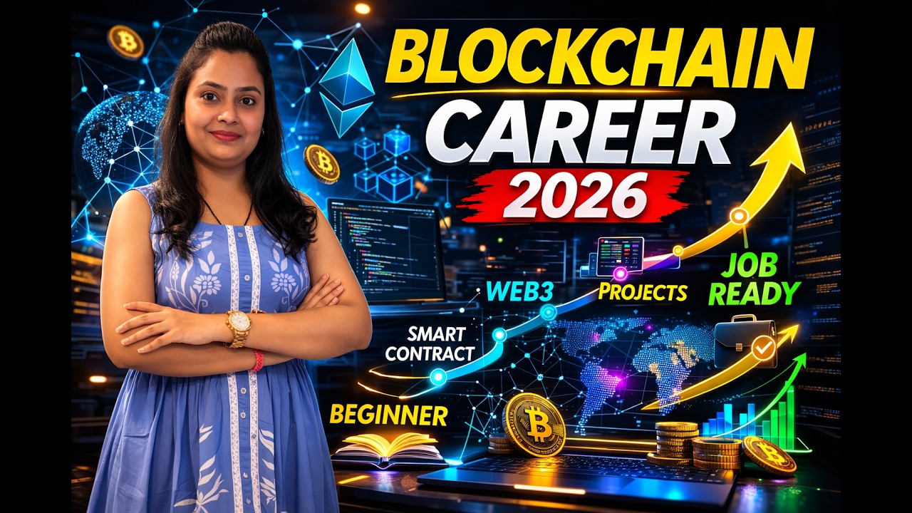 Blockchain Developer Roadmap 2026 || Beginner to Job Ready Guide