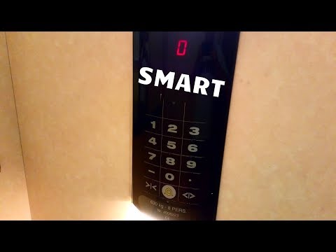 Rare & Amazing Schindler SMART mrl traction elevator @ Doctors Office, Bar-le-Duc FR