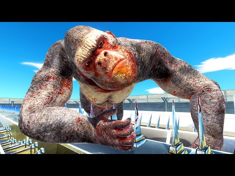 Units Get SHREDDED by Meat Grinder - Animal Revolt Battle Simulator