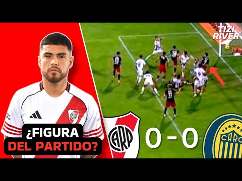 River 0-0 Rosario Central | Dominio sin gol y señales de alerta!
