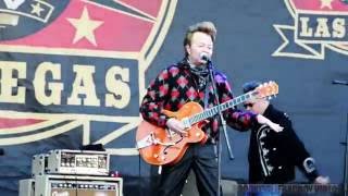 BRIAN SETZER:VINYL RECORDS at Viva las vegas