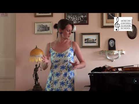 Marina Katarzhnova. "The violin music of the Baroque. French, German and Italian schools" (fragment)