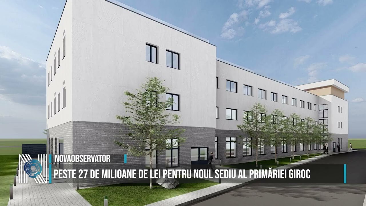 Peste 27 de milioane de lei pentru noul sediu al Primăriei Giroc
