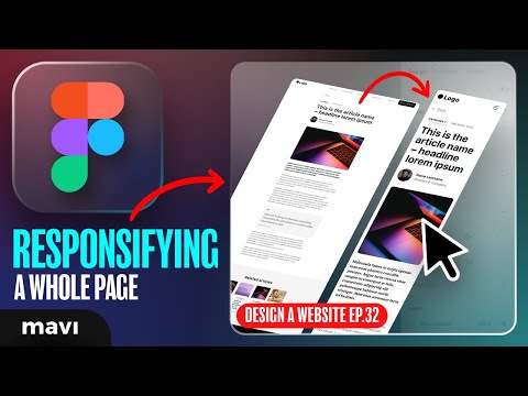 Design a WEBSITE IN FIGMA ep 01 The HEADER MENU