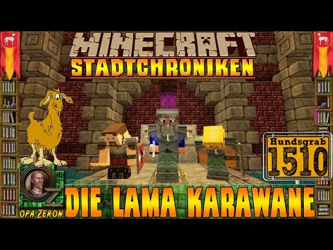 Minecraft City Chronicles [#1510] The Llama Caravan [HD+German]