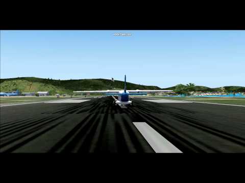 Air Carabies - Dornier 228 - Departure from TNCM Fs2004