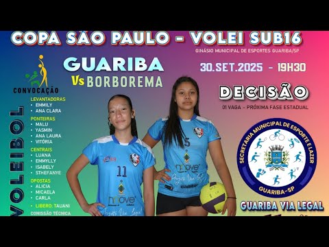 Copa São Paulo: Guariba (Via Legal)  x Borborema