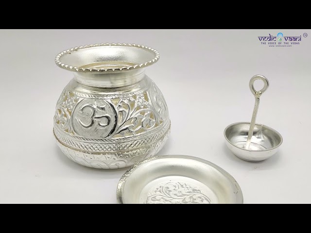 Navratri Garba for Durga Puja in Pure Silver video