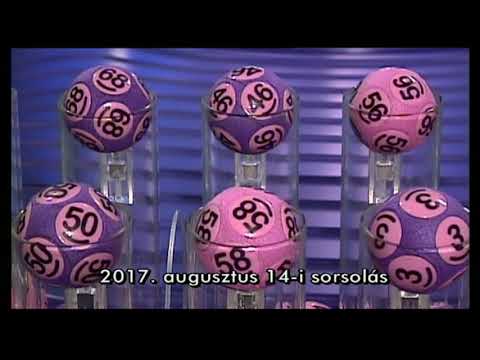 Kenó sorsolás (2017. augusztus 14.)