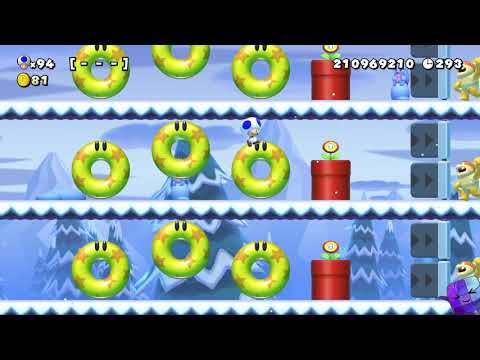 Super Mario Maker 2 🔧 Endless Challenge 7489 - 7496