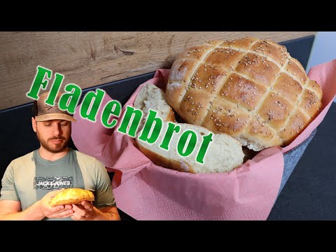 Fladenbrot selbst gemacht, so einfach zum nachmachen | Einfach | Frisch | Schnell