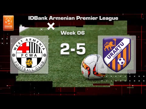 West Armenia - Urartu 2:5, IDBank Armenian Premier League 2023/24, Week 06