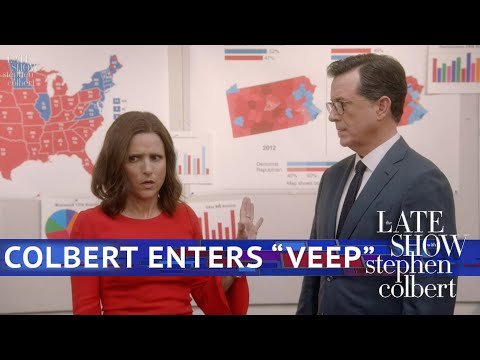 The VEEP/Colbert Crossover Episode