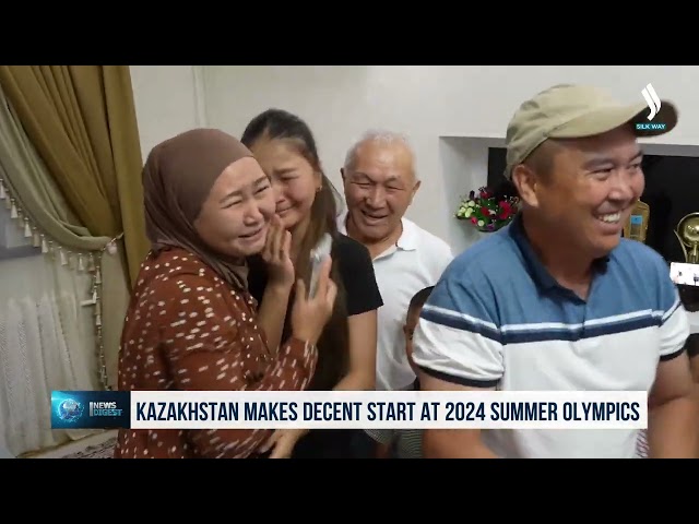 Kazakhstan makes decent start at 2024 Summer Olympics