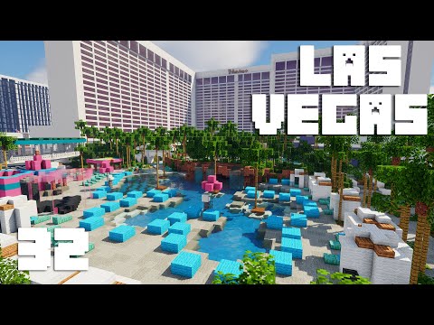 Ultimate Minecraft Vacation At Tropical Beach Pool!