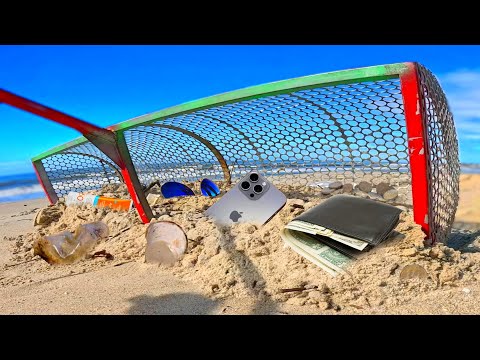 Amazing what I found with the beach sand sifting device