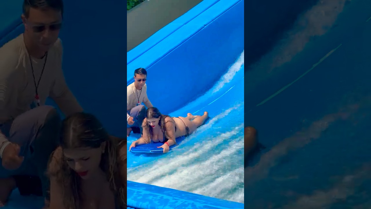 🇹🇭Thailand water park summer vacation and entertainment⛱️#phuket #waterslide