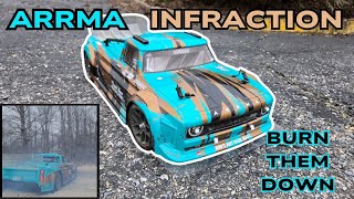 Arrma Infraction Mega 6s! Lets Finish These Tires