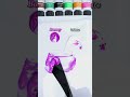 Barney White Violet Pink Magic ColorMixing ArtShorts Barney