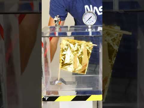 Waving Flag On The Moon Experiment