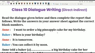 Class 10 English Reported Speech I Grammar | Class 10 Term 2 