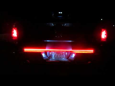 Recon Xtreme Tailgate Light Bar (26416X) in action