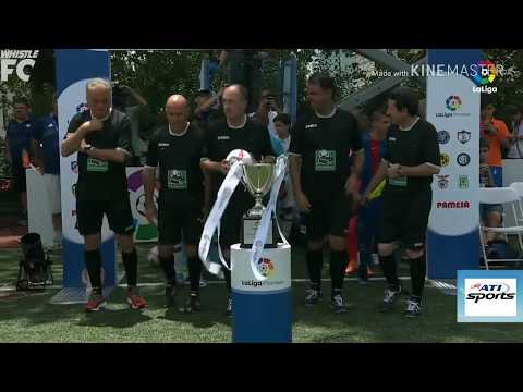 Barcelona vs real madrid jonior alclasico.....la liga 2017 promises final