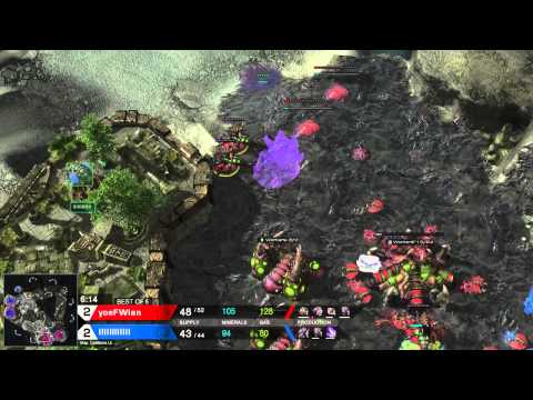 KungFuCup Ro8 Jaedong versus Ian Game 5