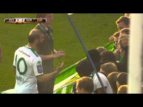 Superettan: Oroligheter mellan Husqvarna och Hammarby - matchen avbröts i 10 minuter - TV4 Sport