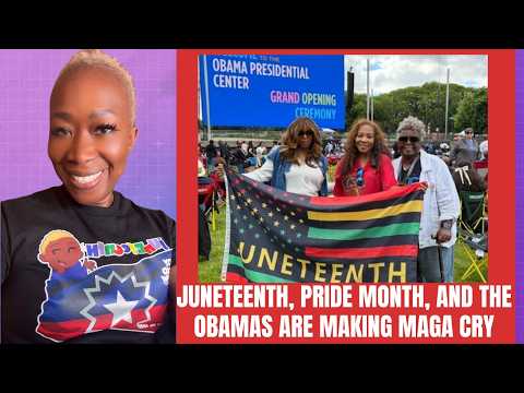 Juneteenth, Pride Month, and the Obamas Are Making MAGA Cry | The Joy Reid Show LIVE!