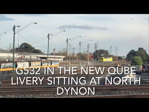 G532 In The New Qube Livery Sitting At North Dynon Yard