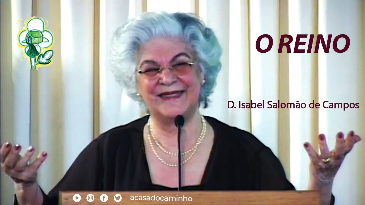 O REINO -- palestra com a médium D. Isabel Salomão de Campos (2009)