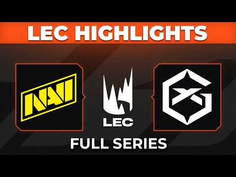 NAVI vs GX Highlights ALL GAMES | LEC 2026 Playoffs | Natus Vincere vs GIANTX
