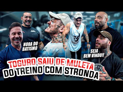 Toguro's baptism in Area 51 with Stronda, Cariani, Balestrin and Franco