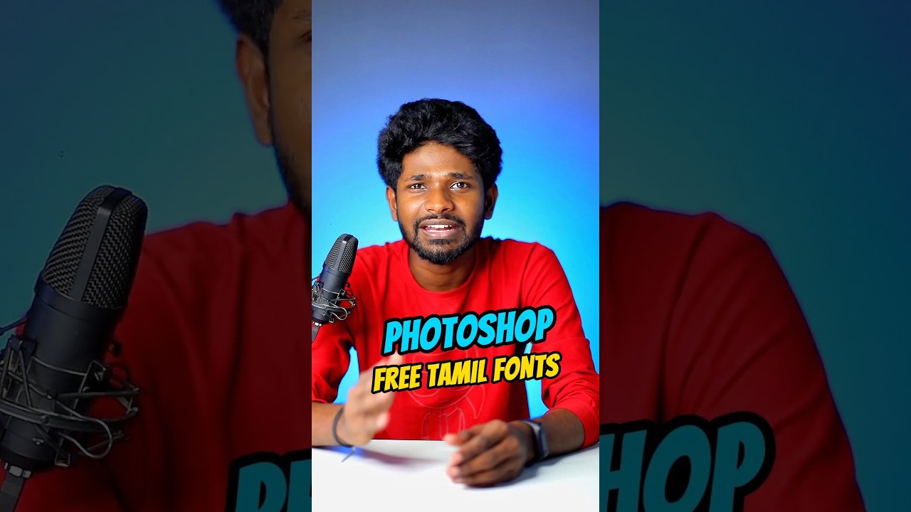 🤩💥Photoshop Tamil Fonts Download ✅