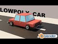 Low Poly Car Modeling Easy Beginner Blender 2 83 Tutorial