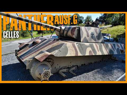 Panther Ausf.G. - Walkaround - Celles - Battle of the Bulge.