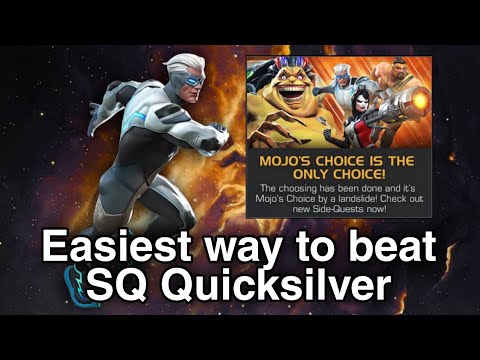 Easiest way to beat Quicksilver! Side Quest Mojo's choice is the only choice - Threat Lv. 5 | MCOC