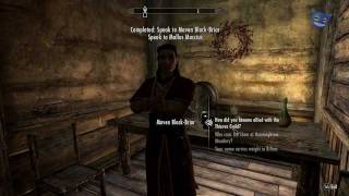 Let's Play Skyrim - 40 : Meeting With Maven Black-Briar
