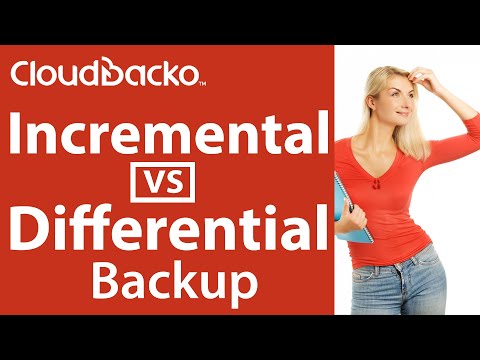 Difference between Incremental vs Differential Backup | CloudBacko