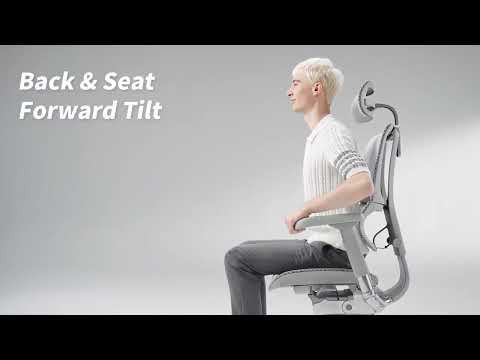 Эргономичное компьютерное кресло Mirus IOO Elite 2 (2022), настройка и управление (Operation guide)