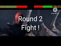 Captain America vs Red Skull with healthbars / Airplane Fight